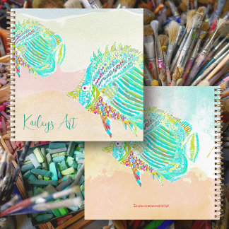 Carnet de croquis personnel d'artiste
