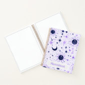 Carnet de croquis Soleil Lune Étoiles Céleste (Intérieur)
