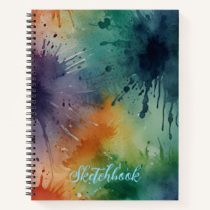 Carnet de croquis vide minimaliste