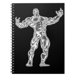 Carnet de culturiste de chrome