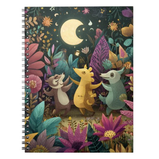 Carnet de danse de la lune de la forêt lunaire (Devant)
