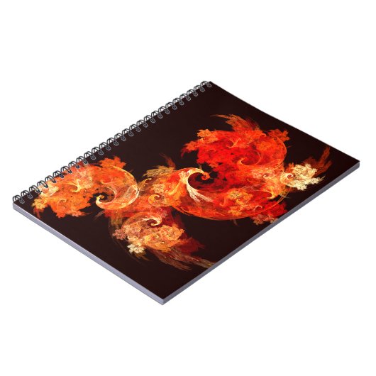 Carnet de danse Feux d'art Abstrait (Côté gauche)