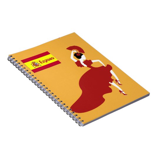 Carnet de danseuse flamenco (Côté Droit)