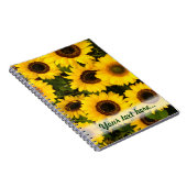 Carnet de ~ de tournesol (Côté Droit)