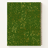 Carnet de décoration de Noël motif (Dos)