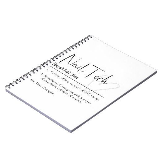 Carnet de définition de technologie de l'ongle (Côté gauche)