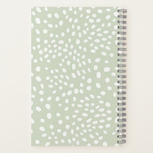 Carnet de délice Sage Dotée (Verso)