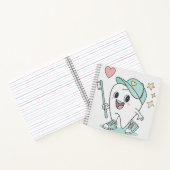 Carnet de dentisterie pour enfants – Dent de dessi (Intérieur)