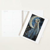 carnet de design Lune et Dame (Devant avec enveloppe)