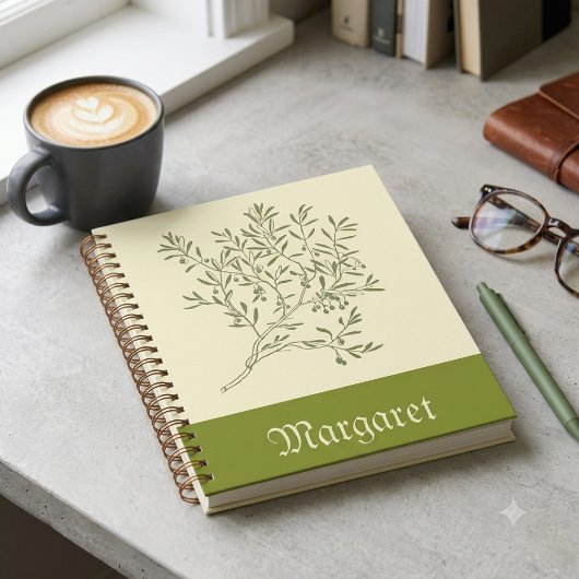 Carnet de design minimal de style artistique