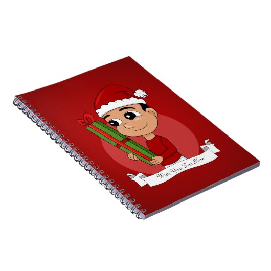 Carnet de dessin animé de Noël (Côté Droit)