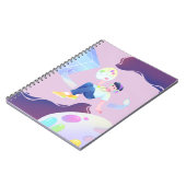 Carnet de dessin créatif - Couleurs pastel (Côté gauche)