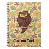 Carnet de dessin de hibou (Devant)