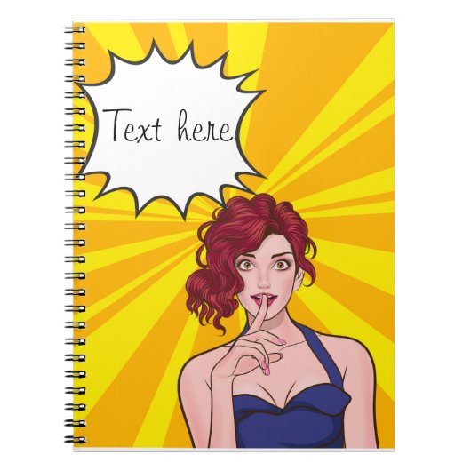 carnet de dessins animés sur mesure (Devant)