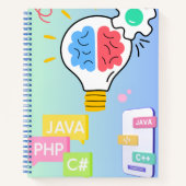 Carnet de développeur – Journal inspiré du code po (Devant)
