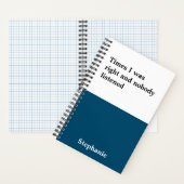 Carnet de devis amusant (À l'intérieur)