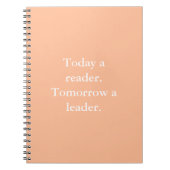 Carnet de devis de leadership inspirationnel (Devant)