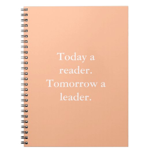 Carnet de devis de leadership inspirationnel (Devant)