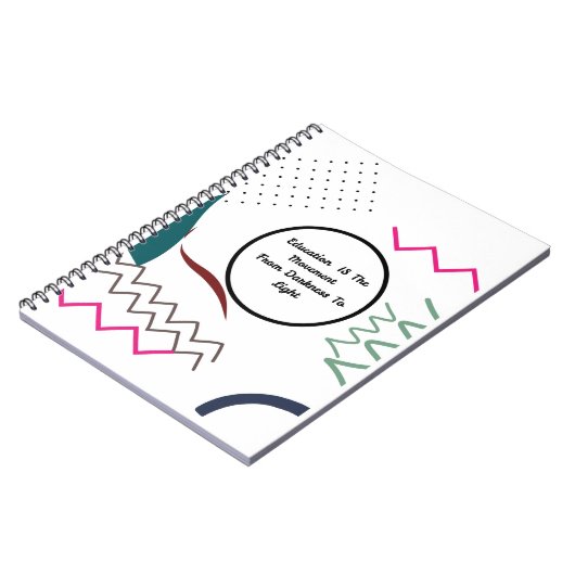 Carnet de devis d'éducation (Côté gauche)