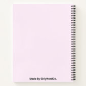 Carnet de devis inspirant, journal de motivation (Dos)