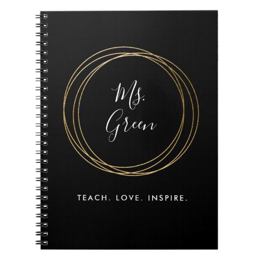 Carnet de devis Inspirationnel de l'enseignant Bla (Devant)