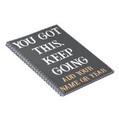 Carnet de devis motivationnel pour l'écriture quot (Côté Droit)