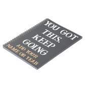 Carnet de devis motivationnel pour l'écriture quot (Côté gauche)