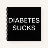 Carnet de diabète noir (Devant)