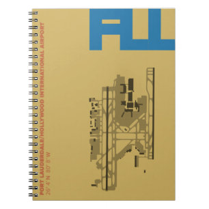 Carnet de diagramme de l'aéroport de Fort