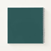 Carnet de Dinosaur Triceratops (Dos)