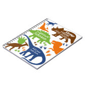 Carnet de dinosaure (Côté gauche)
