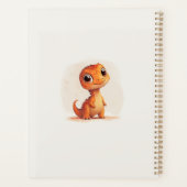 carnet de dinosaure mignon (Dos)
