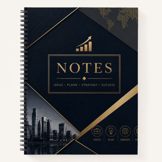 Carnet de direction d'entreprise (Devant)