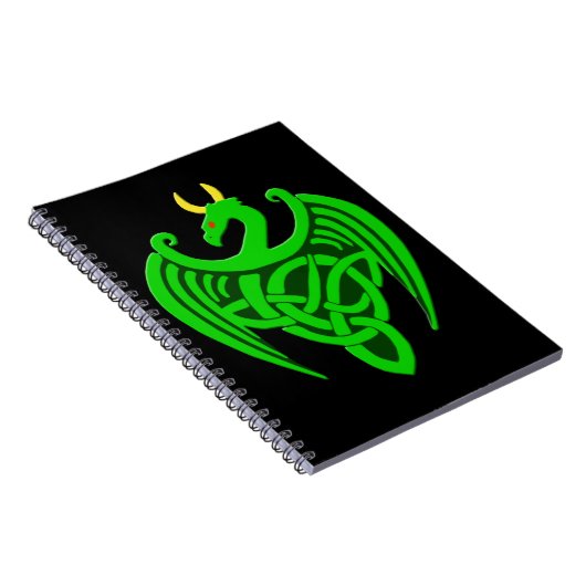 Carnet de dragon céleste vert (Côté Droit)