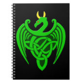 Carnet de dragon céleste vert (Devant)