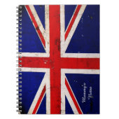 Carnet de drapeau de l'Union personnalisée (Devant)