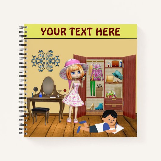 Carnet de dressing de Fashionista (Devant)