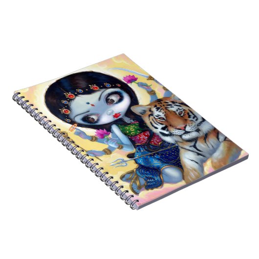 Carnet de "Durga et du tigre" (Côté Droit)