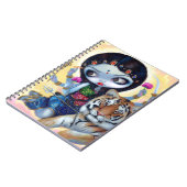 Carnet de "Durga et du tigre" (Côté gauche)