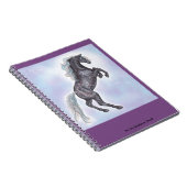 Carnet de élevage gris de cheval (Côté Droit)