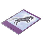 Carnet de élevage gris de cheval (Côté gauche)