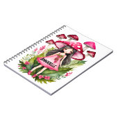 Carnet de farine de champignons roses (Côté gauche)