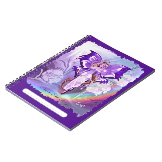 Carnet de fées violet (Côté gauche)