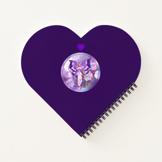 Carnet de fées violet (Dos)