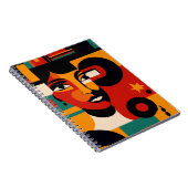 Carnet de femme Abstraite audacieuse (Côté Droit)