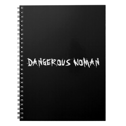 Carnet "de FEMME DANGEREUSE" (Devant)