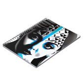 Carnet de femme géométrique futuriste (Côté gauche)