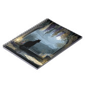 Carnet de fenêtre de la fleur de chat Lune (Côté gauche)