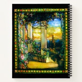 Carnet de fenêtre en verre tendu Tiffany (Dos)