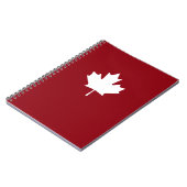 Carnet de feuille d'érable du Canada (Côté gauche)